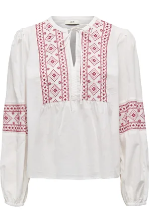 JACQUELINE DE YONG Jdylulu ls embroidery shirt dessin