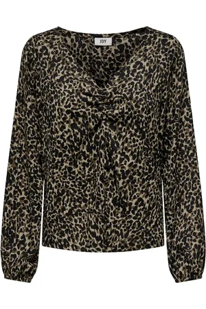 JACQUELINE DE YONG Julia l/s v-neck top
