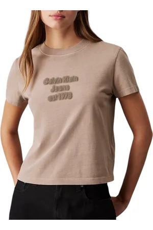 Calvin Klein T-shirt met gewassen logo
