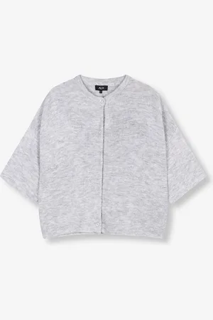 Alix the label Knitted short sleeve cardigan melee