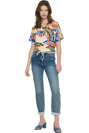 Geisha Jeans mid blue denim