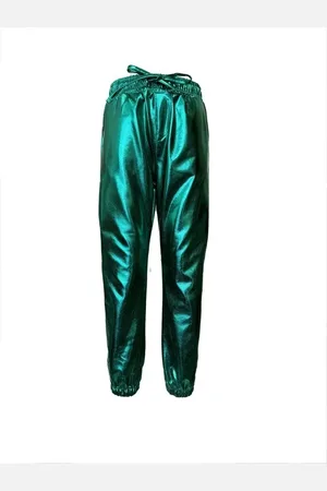 Dutch Dream Denim Zomer broek meisjes metallic - kisiwa