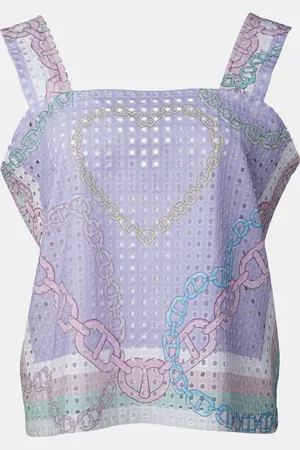 MUCHO GUSTO ® top pompeï ketting hart blauw elegantie