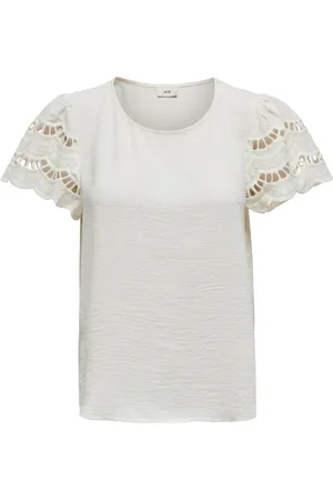 JACQUELINE DE YONG Hannah life s/s lace top