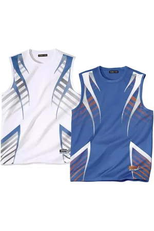 Atlas For Men Heren sportvest top (set van 2)