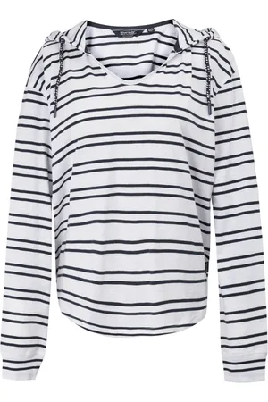 Regatta Dames minerve stripe v hals hoodie