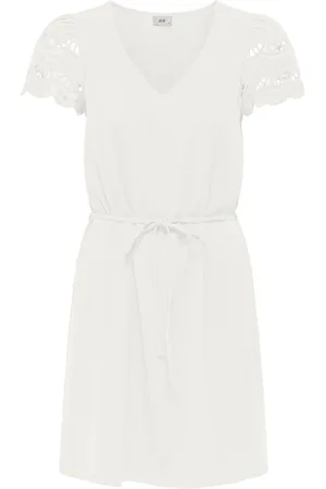 JACQUELINE DE YONG Jdyhannah life ss dress off-white
