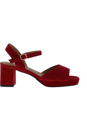 Di lauro Tylina blok hak plateau | dames | maat: | suede