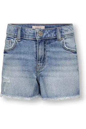 ONLY Zomer jeans short meisjes licht denim kogrobyn