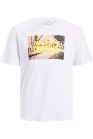 JACK & JONES Outside tee ss crew neck bright white