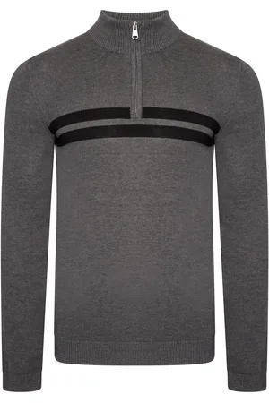Dare 2B Heren unite us gebreide half rits sweatshirt