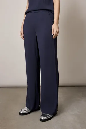 Corel Amsterdam Nola pant uni crepe 1011-5283 512 polar night