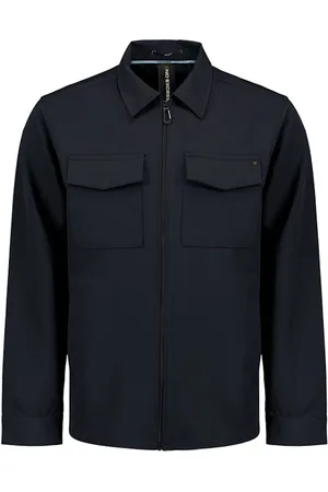 No Excess 27510104 overshirt full zipper stretch sedoc