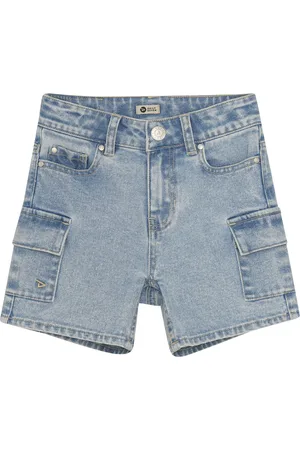 Daily7 Zomer short jongens medium cargo denim