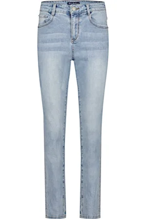 Red Button Broek srb4466 kate denim bleach