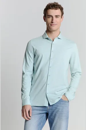 No Excess 27410180 shirt jersey melange stretch