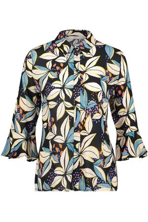 VILA Vicrem v-neck ls shirtlc dessin