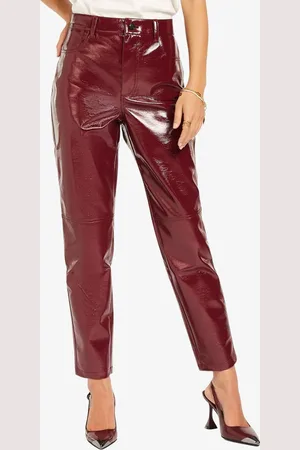 Josh V Dames broek bo berry red