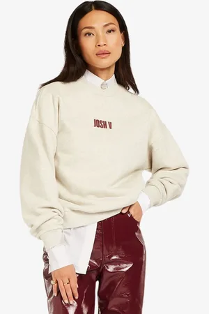 Josh V Dames sweater lenthe salt melange
