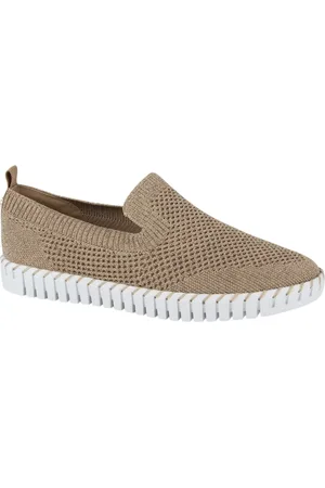 La Strada 24039-4543 gold/silver dames instappers sportief