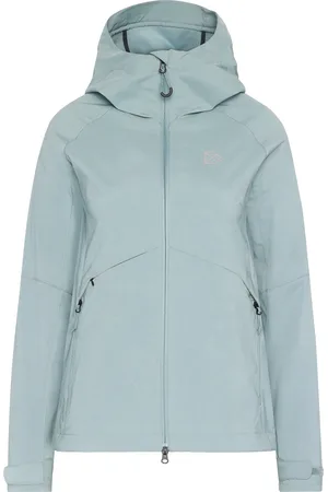 Didriksons Petra wns jkt 5 softshell jack dames -blauw