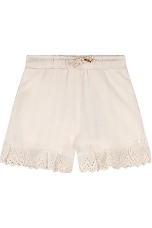 NoNo Zomer short meisjes wit jersey sara