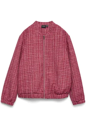 VERO MODA Vmnatasha ls boucle bomber jacket 10335903 granita