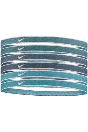 Nike Swoosh metallic sport hoofdband (set van 6)