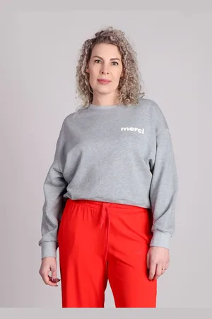 Grace & Mila Positive sweater oversized opdruk 