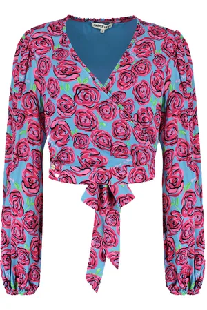 Harper & Yve Top lange mouw ss25j602 flora