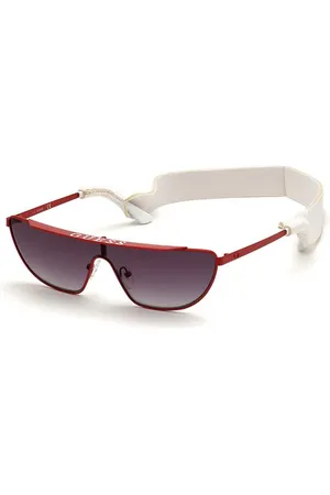 Guess Rode metalen zonnebril voor dames
