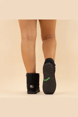 Emu Emu boots platinum stinger slim mini black dames leer