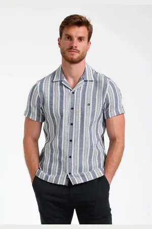 Gabbiano Heren overhemd 335541 301 navy