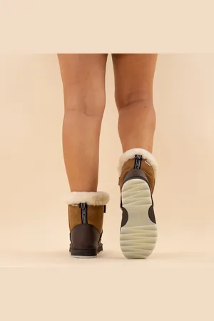 Emu Emu boots blurred chestnut dames leer