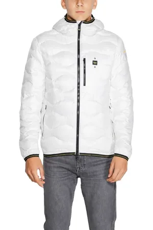 Blauer Windbreaker heren