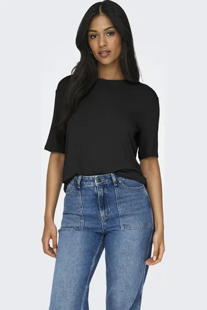 JACQUELINE DE YONG Jdymila s/s o-neck top jrs