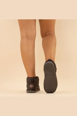 Emu Emu boots stinger micro chocolate dames leer