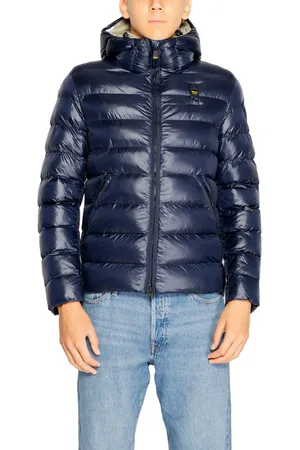 Blauer Windbreaker heren