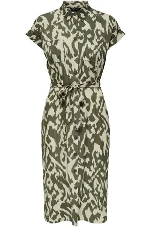 ONLY Onlhannover ss shirt dress noos wv dessin
