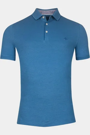 Baileys Polo korte mouw poloshirt 2-tone oxford pique 515287/68