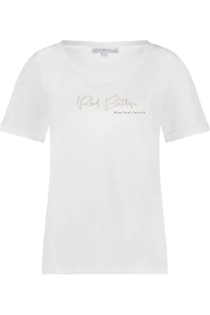Red Button Tee temmy logo
