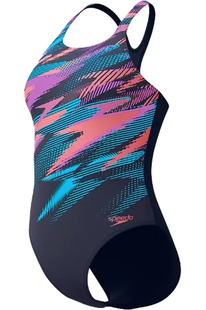 Speedo Eco+ dig printed medalist nav/ora