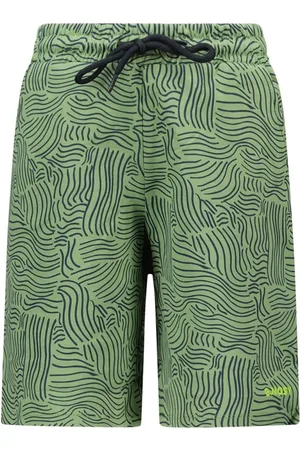 B.Nosy Zomer short jongens wavy aop paul