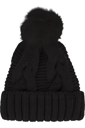 4F Dames gebreide bobble muts