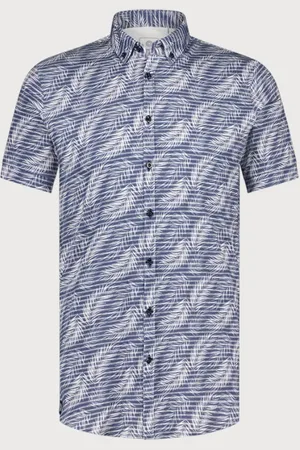 Blue Industry All-over print korte mouw overhemd |