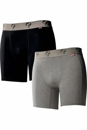 Q1905 Boxer 2-pack black / grey