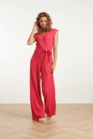 Smashed Lemon 25116 stretchy crinkle jumpsuit