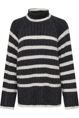 JACQUELINE DE YONG Jdymiley ls long stripe pullov knt dessin
