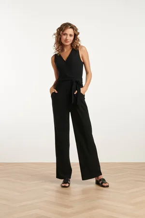 Smashed Lemon 25119 e stretchy crinkle jumpsuit |