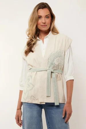 g-maxx Corey gilet zand dessin